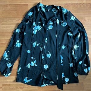 Floral Button Down